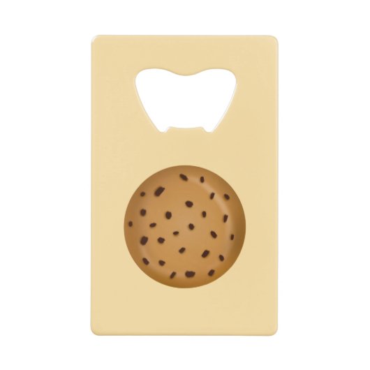 Chocolate Chip Cookie クレジットカード栓抜き (正面)