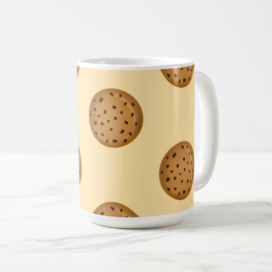 Chocolate Chip Cookie  コーヒーマグカップ (正面右)