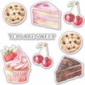 Chocolate Chip Cookie シール (正面)