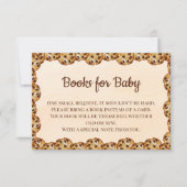 Chocolate Chip Cookie Books for Baby Insert サンキューカード (正面)
