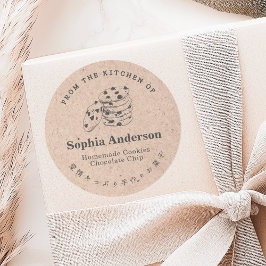 Chocolate Chip Cookie Kraft Bakery Product ラウンドシール