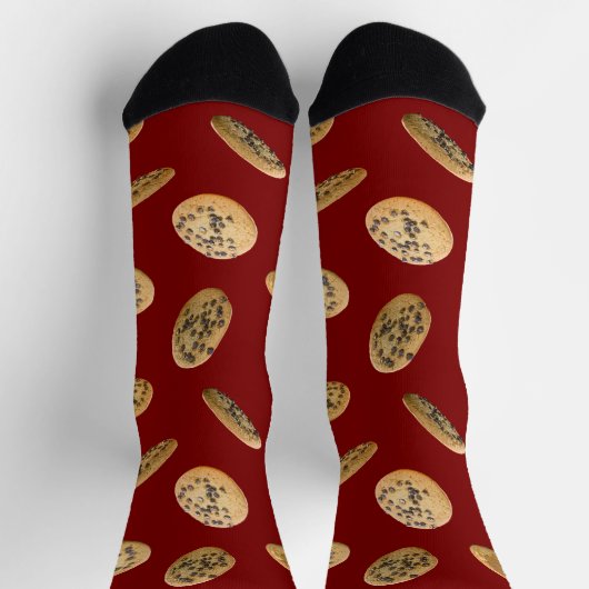 Chocolate Chip Cookie Socks ソックス (上部)