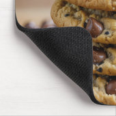 Chocolate Chip Cookies On Chocolate Morsels マウスパッド (コーナー)