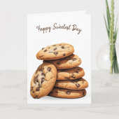 Chocolate Chip Cookies Sweetest Day カード (正面)