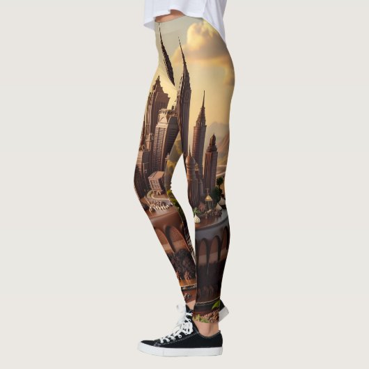 Chocolate City Leggings / Tights レギンス (左)