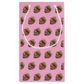 Chocolate-Covered Strawberry Gift Bag スモールペーパーバッグ (裏面)