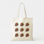 Chocolate-Covered Strawberry Tote Bag トートバッグ (裏面)