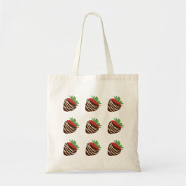 Chocolate-Covered Strawberry Tote Bag トートバッグ