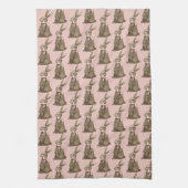 Chocolate Easter Bunny キッチンタオル (縦)