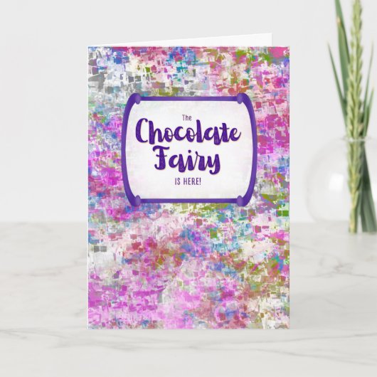 Chocolate Fairy – Thinking of You / Get Well カード (正面)