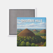 Chocolate Hills Bohol Philippines Travel マグネット (正面/裏面)