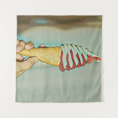 Chocolate ice cream タペストリー (正面(横))