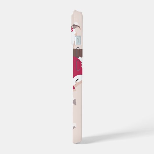 Chocolate ice cream？ iPhone 15ケース (左側面)