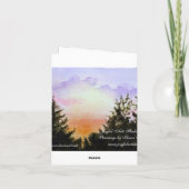 Chocolate Labノートカード カード (裏面)