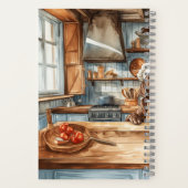 Chocolate Labrador Retriever Chef Recipe Book ノートブック (裏面)