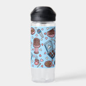 Chocolate lover cute ウォーターボトル (背面)