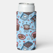 Chocolate lover cute スリム缶クーラー (Seltzer裏面)