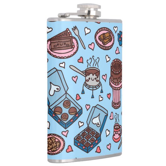Chocolate lover cute フラスク (右)