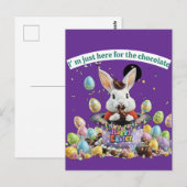 Chocolate Lover Easter ポストカード (正面/裏面)