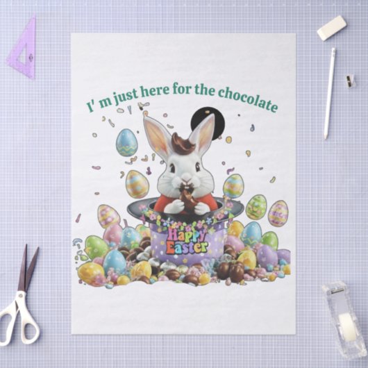 Chocolate Lover Easter 薄葉紙 (クラフト)