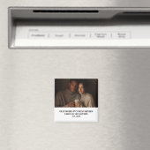 Chocolate Lovers Couple Established Photo Gift マグネット (インサイチュ (食洗機))