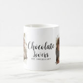 Chocolate Lovers Established Photos コーヒーマグカップ (中央)