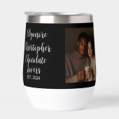 Chocolate Lovers Personalized Names Est. Photo (右面)