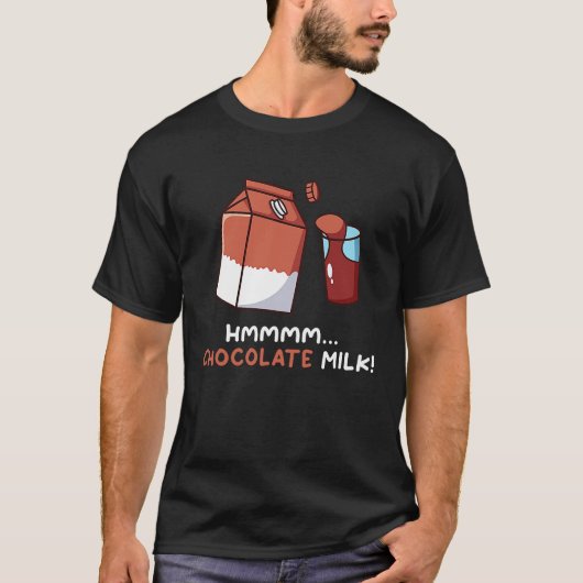 Chocolate Milk  Food  Eater Graphic Tシャツ (正面)