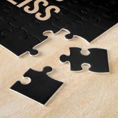 Chocolate Milk Sipping on Bliss – Kawaii Cat Food  ジグソーパズル (側面)