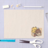 Chocolate Milk Sipping on Bliss – Kawaii Cat Food  薄葉紙 (クラフト)