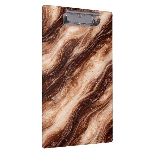 Chocolate Milkshake Marble Texture クリップボード (右)