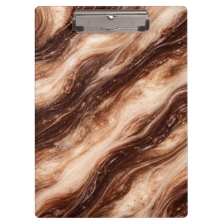 Chocolate Milkshake Marble Texture クリップボード