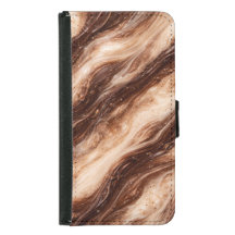 Chocolate Milkshake Marble Texture