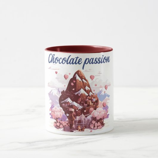 Chocolate passion マグカップ (中央)