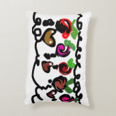 Chocolate Strawberry's valentine  アクセントクッション (裏面(縦))