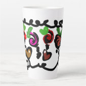 Chocolate Strawberry's valentine  カフェラテマグ (正面)