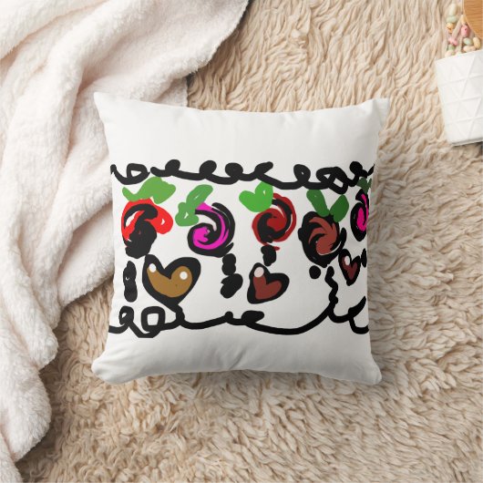 Chocolate Strawberry's valentine クッション (ブランケット)