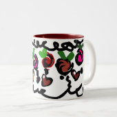 Chocolate Strawberry's valentine  ツートーンマグカップ (正面右)