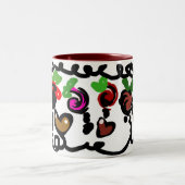 Chocolate Strawberry's valentine  ツートーンマグカップ (中央)