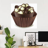 Chocolates in a Chocolate Cup Poster ポスター