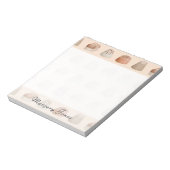 Chocolates Watercolor Custom ノートパッド (回転)