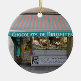 Chocolatier、ブリュッセル、ベルギー セラミックオーナメント