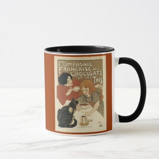 Chocolatsとdesのthesのコーヒー・マグ マグカップ (右)