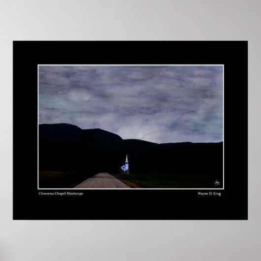 Chocorua Chapelマインドスケープのポスター ポスター (正面)