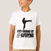 Choiのkwangは武道のデザインをします Tシャツ (正面)