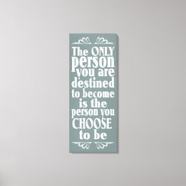 CHOICEやる気を起こさせるカスタムカラーキャンバス印刷 キャンバスプリント