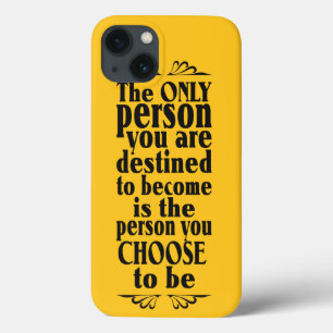 CHOICEやる気を起こさせるカスタムカラーケース iPhone 13ケース