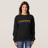 CHOICE LGBT Flag Rainbow LGBT Pride Gay Lesbian スウェットシャツ (正面フル)