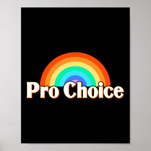 Choice Pro Feminism Pro Women ポスター (正面)