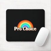 Choice Pro Feminism Pro Women マウスパッド (マウス)